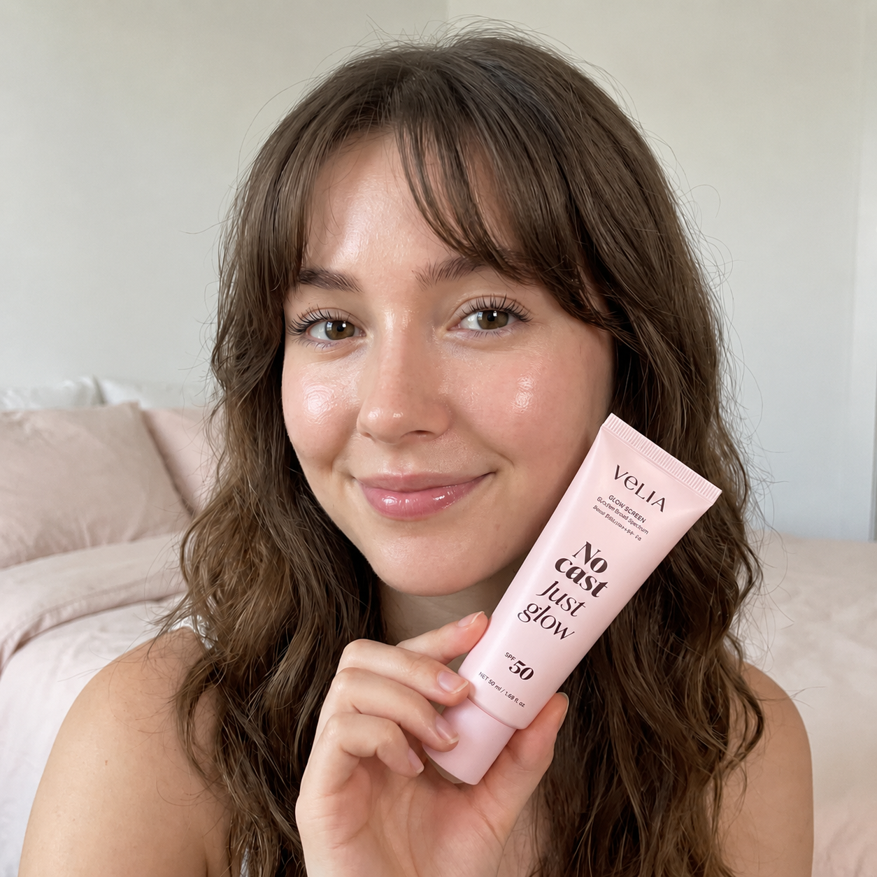 Peau claire avec VELIA